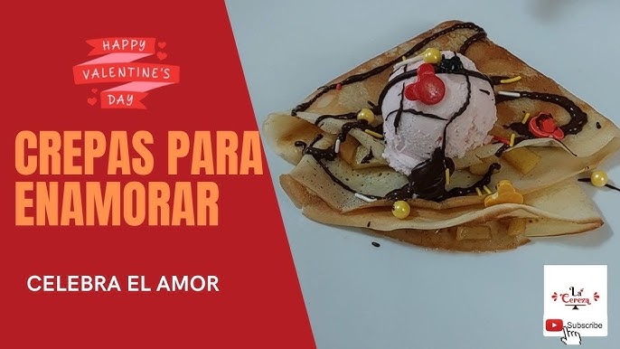 Opinión de Crepas con amor 1 Crepas con Amor: Receta Casera Fácil y Deliciosa